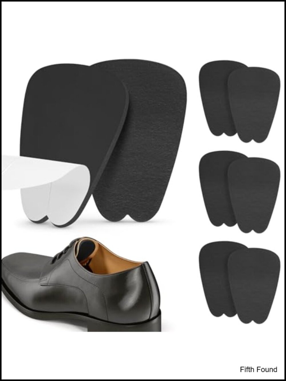 Felt Tongue Pads for Shoes Self-Adhesive Shoe Inserts Cushion 3 Pairs